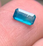 0.41ct Bluish-Green Hauyne Gemstone: Rare Afghan Mineral - Image 8
