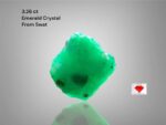 3.26ct Swat Emerald Crystal – Rare Single with Natural Beauty