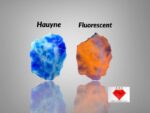 Most Rare 16 ct Hauyne Specimen from Badakhshan, Afghanistan.