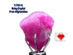 Swat Ruby Crystal – 4.730ct Natural Gemstone from Pakistan