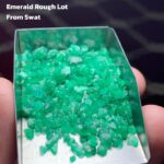 47.15 Carat Swat Valley Emerald Rough Lot – Raw Natural Gemstone
