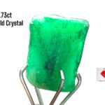 Lush and Lustrous: 3.73ct Swat Emerald Crystal