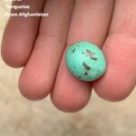 The 9.80 Ct Afghan Turquoise Cabochon: A Piece of Desert Sky