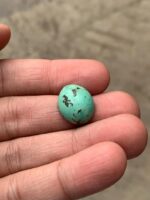 The 9.80 Ct Afghan Turquoise Cabochon: A Piece of Desert Sky - Image 2