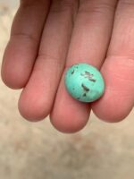 The 9.80 Ct Afghan Turquoise Cabochon: A Piece of Desert Sky - Image 4