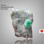 175.74ct Emerald Specimen from Swat – A Striking Natural Formation