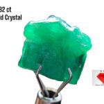 Natural Elegance: 7.82ct Swat Emerald Crystal with Striking Form
