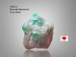 Exploring the Beauty of a 11.00 ct Emerald Crystal from Swat