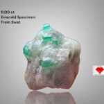 Exploring the Beauty of a 11.00 ct Emerald Crystal from Swat