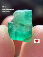 4.31 ct Swat Emerald Crystal — Majestic Green Treasure