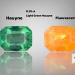 Exploring the Elegance of 0.20 ct Light Green Hauyne: A Rectangular Step-Cut Masterpiece