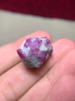 The Heart of the Mountain: 55.25ct Afghan Ruby Specimen in Raw Grandeur - Image 3