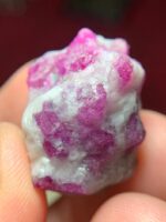 The Heart of the Mountain: 55.25ct Afghan Ruby Specimen in Raw Grandeur - Image 4