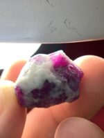The Heart of the Mountain: 55.25ct Afghan Ruby Specimen in Raw Grandeur - Image 6