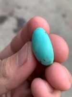 18.30ct Afghan Turquoise Cabochon: A Stone of Calm Color and Confident Shape - Image 9