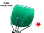 10.96ct Afghan Emerald Crystal: Raw Gemstone
