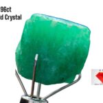10.96ct Afghan Emerald Crystal: Raw Gemstone