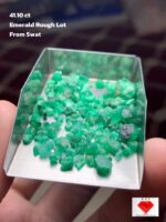 Exploring a 41.10ct Rough Emerald Lot from Swat