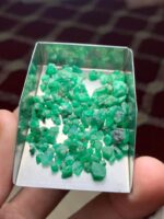 Exploring a 41.10ct Rough Emerald Lot from Swat - Image 12