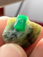 29.40ct Swat Emerald Specimen – Small in Size, Big in Color and Character - Image 8