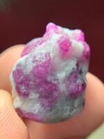 The Heart of the Mountain: 55.25ct Afghan Ruby Specimen in Raw Grandeur - Image 8