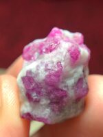 The Heart of the Mountain: 55.25ct Afghan Ruby Specimen in Raw Grandeur - Image 9