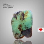 15.35ct Laghman Emerald Crystal – A Compact Powerhouse of Natural Beauty