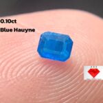 Exploring the Beauty of a 0.10ct Gemstone: A Perfectly Proportioned Treasure