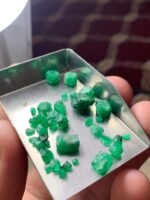 Swat Emerald Treasure: 26.45ct Emerald Rough Lot (6.75 × 7.70 × 8.47 mm) - Image 8