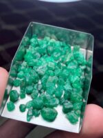 Rare Swat Emerald: 61.55ct Rough Gem - Image 4