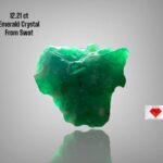 12.21ct Swat Emerald Crystal – Natural Beauty with Vibrant Green Saturation
