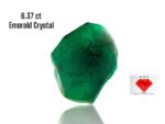 The Charm of a 6.37ct Emerald Crystal: Swat 11.56x10.11x8.67mm