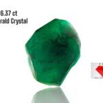 The Charm of a 6.37ct Emerald Crystal: Swat 11.56x10.11x8.67mm
