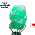 4.62ct Swat Emerald Crystal – Compact Natural Beauty in 10.93 x 8.80 x 7.17 mm