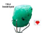 Exploring the Beauty of a 7.94ct Emerald Crystal: A Glimpse into Its Dimensions and Quality