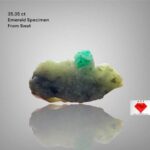 35.35ct Swat Emerald Specimen – A Large, Striking Crystal from Pakistan’s Emerald Highlands