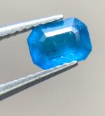 The Radiance of 0.31 ct Bluish Green Hauyne: Emerald Cut Gemstone - Image 3