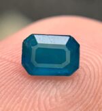 The Radiance of 0.31 ct Bluish Green Hauyne: Emerald Cut Gemstone - Image 8