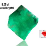 6.05ct Swat Emerald Crystal – Untouched Green Beauty from Pakistan