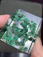 37.60ct Laghman Emerald Rough Lot – Bold Natural Crystal (14.81 x 11.35 x 6.40 mm) - Image 2