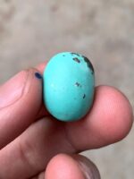 Discover the 17.50ct Timeless Beauty of Afghan Turquoise Cabachon - Image 3