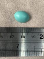 Discovering Beauty: A 6.95 ct Afghan Turquoise Cabochon - Image 8