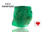 5.37ct Swat Emerald Crystal – Natural Green Gemstone
