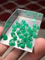 32.22 Carat Emerald Rough Lot from Swat – Dimensions 10.00 × 8.17 × 7.68 mm - Image 13