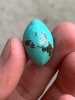 33.70ct Afghan Turquoise Cabochon: A Statement Stone with Natural Elegance - Image 3
