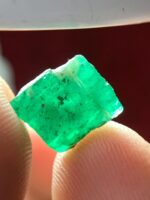 Spotlight on a 3.30 Carat Swat Emerald Crystal: Shape, Size and Significance - Image 3