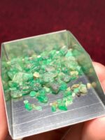 35.10ct Laghman Emerald Rough Lot – Natural Afghan Crystal - Image 3