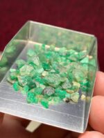 35.10ct Laghman Emerald Rough Lot – Natural Afghan Crystal - Image 4