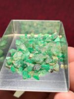 35.10ct Laghman Emerald Rough Lot – Natural Afghan Crystal - Image 5