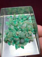 35.10ct Laghman Emerald Rough Lot – Natural Afghan Crystal - Image 6